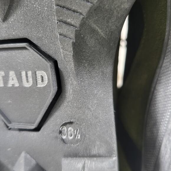 NEW Staud Rocky Boots Olive Suede women's bootie size 36.5 US 6.5 - Picture 5 of 6